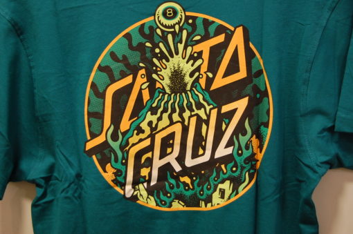 Camiseta Santa Cruz Volcano Winkowski Dot Verde